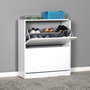 Hanah Home Zapatero SHC-520-BB-1 Blanco 73x84x26 cm